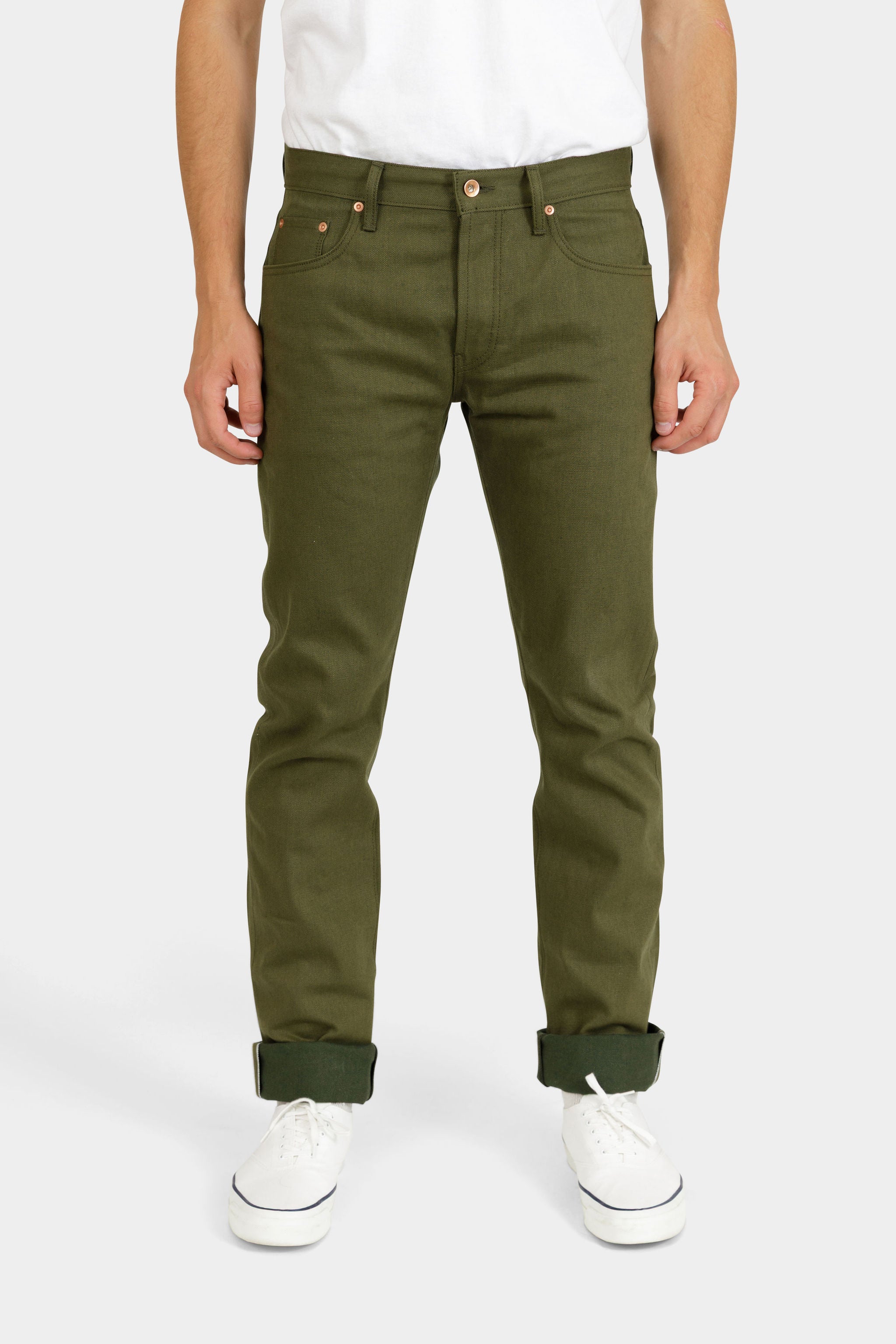 Nihon Menpu Selvedge Denim Green v2