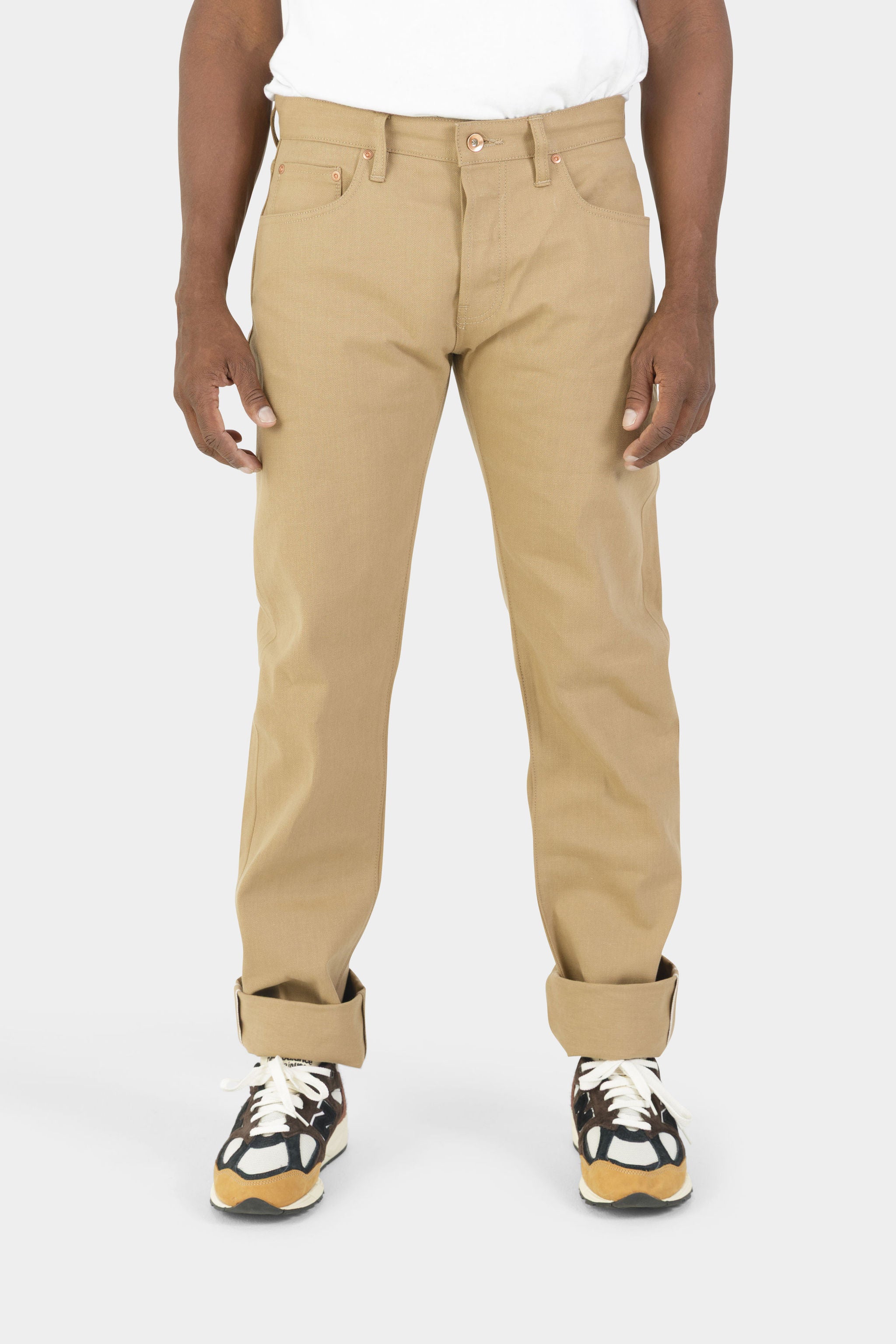 Nihon Menpu Selvedge Denim Khaki v2