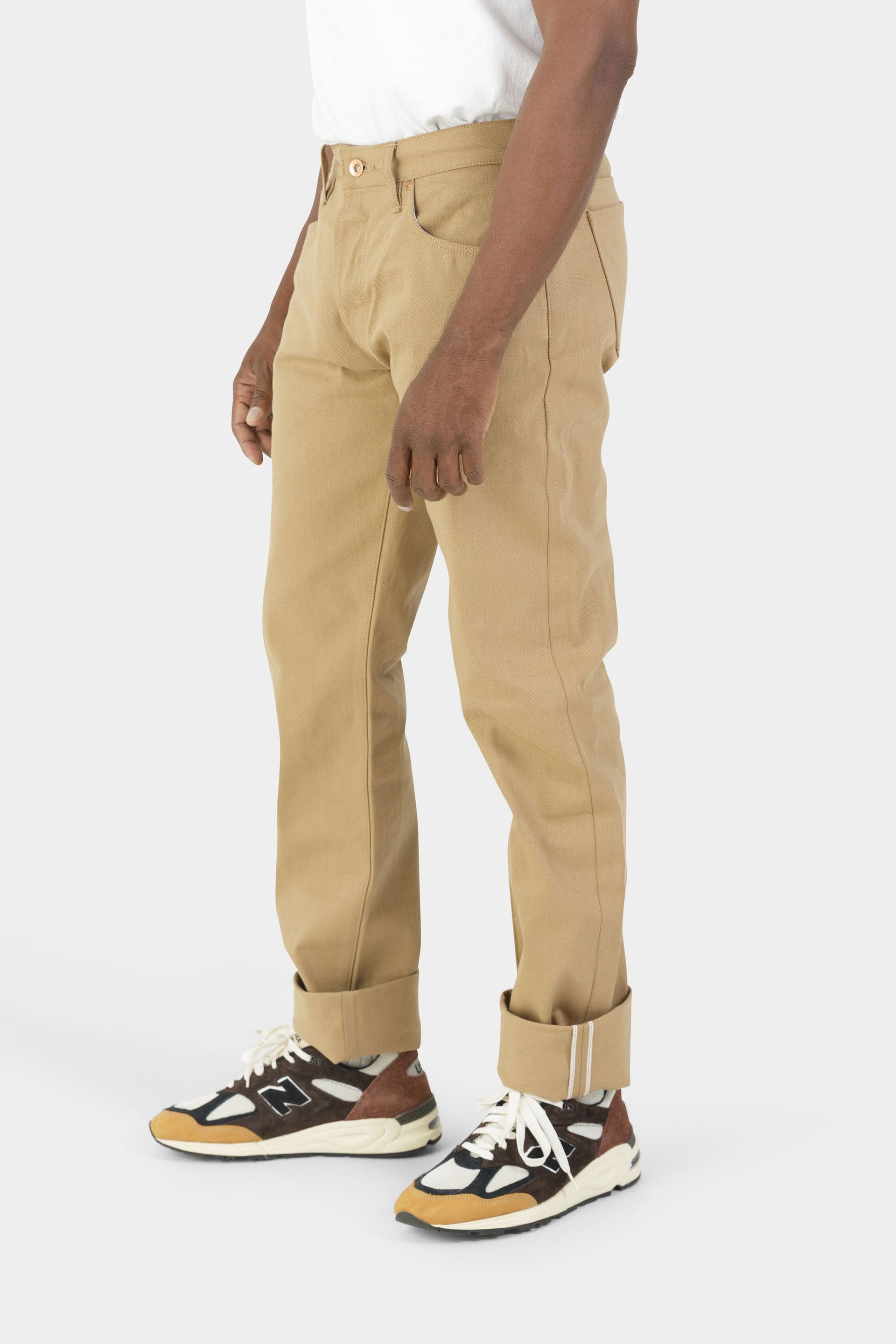 Nihon Menpu Selvedge Denim Khaki v2